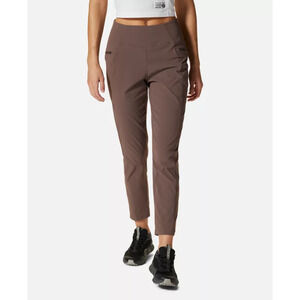 Mountain Hardware Womens Dynama Ankle Pants XS Brown Choss High Rise NWT